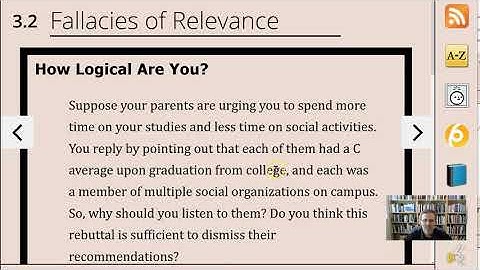 Phil 6, Section 3,2 Fallacies of Relevance