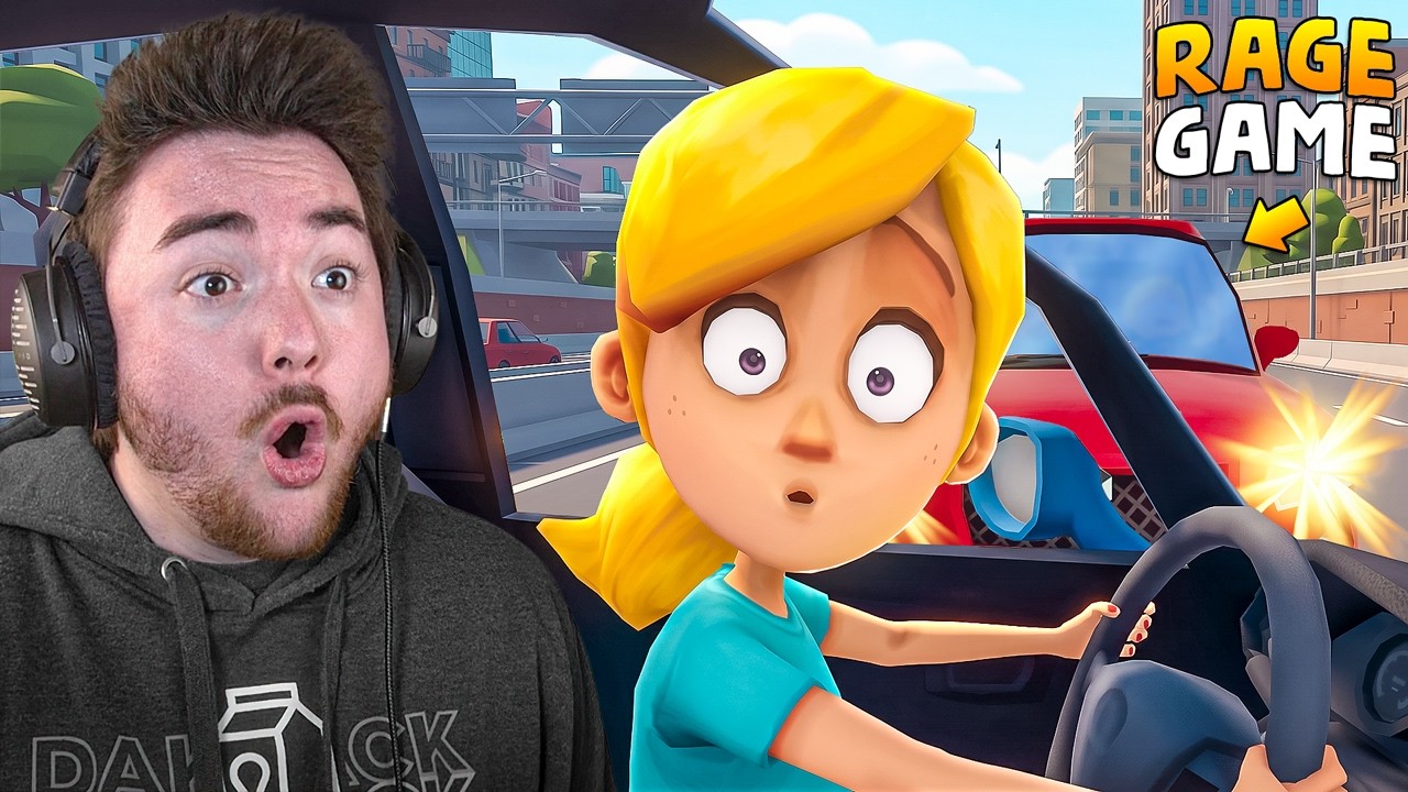 TEACHING MY LITTLE SISTER HOW TO DRIVE… (New Rage Game)