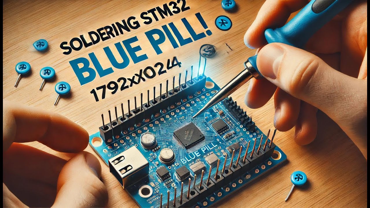 Soldering STM32 Blue Pill – Step-by-Step Tutorial 🔧 - YouTube