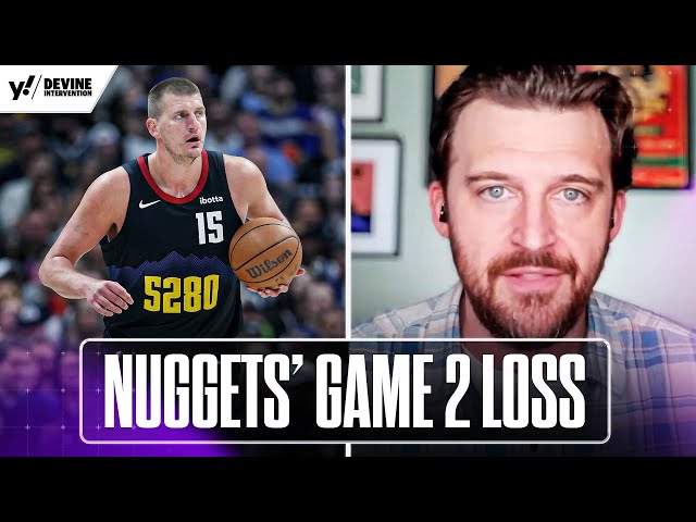 REACTION to NUGGETS losing GAME 2 against TIMBERWOLVES | Devine Intervention | Yahoo Sports