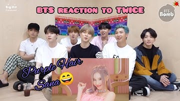 BTS reaction to TWICE - 