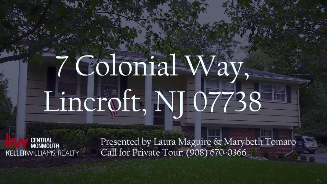 Homes for Sale Lincroft NJ | Keller Williams Realty NJ - Brent Cramp