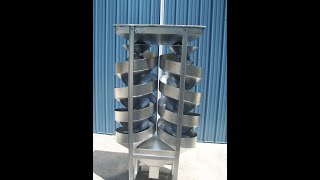 Cleland Spiral Separator Separating Rye & Vetch