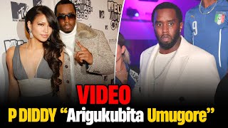 Video ya P.Diddy arigukubita umukobwa noneho iramurangiza burundu