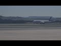 Air europa landing at madridbarajas airport captured from other taxiing airplane