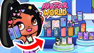 НОВЫЕ ТЕЛЕФОНЫ В ОБНОВЛЕНИИ - СЕКРЕТЫ в AVATAR WORLD ! screenshot 4