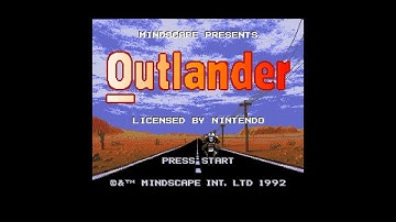 Outlander (SNES 60Hz / US) - Intro / Attract Mode