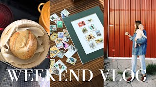 WEEKEND VLOG | Cooking, baking, home projects, & family time !