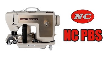 How to bind carpet edges.  Carpet binding machine NC Model PBS