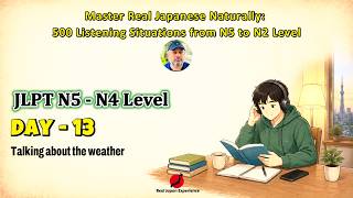 Japanese Listening Practice – Talking About the Weather in Japan