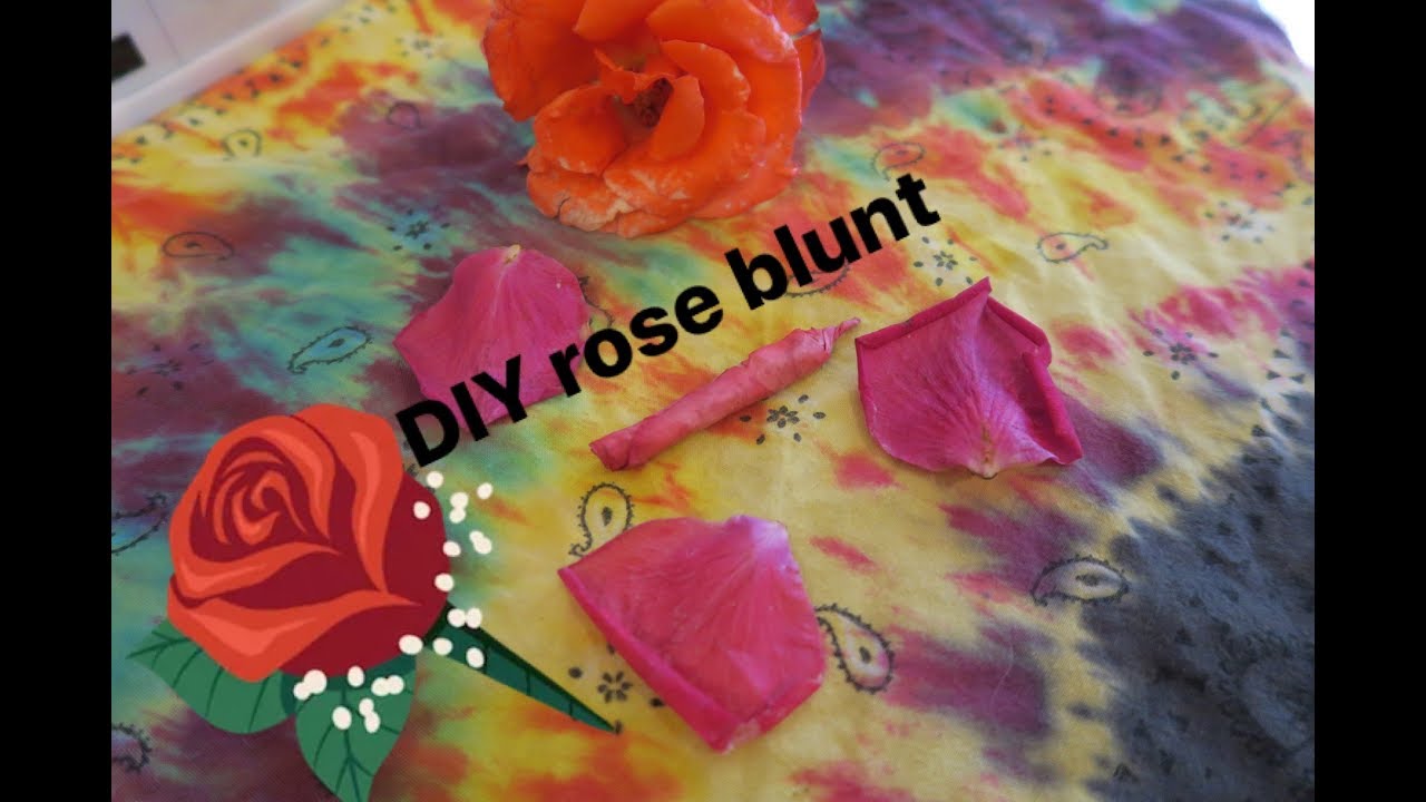 DIY ROSE BLUNT + SMOKE SESH