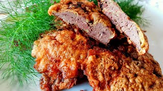 печеночные отбивные в кляре. Очень вкусно печеночные отбивные в кляре. Очень вкусно