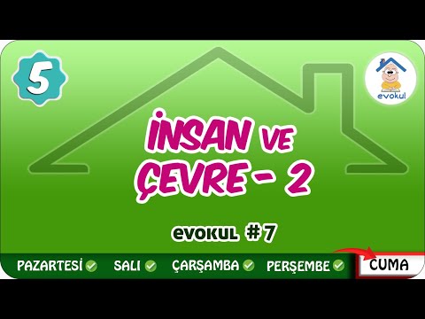 İnsan ve Çevre- 2 | 5.Sınıf #uzaktanegitim #evokul Kampı