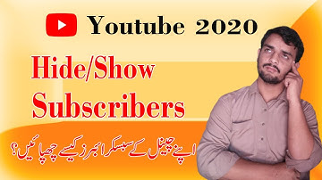 How to hide Subscribers on My Youtube channel || MNS Urdu