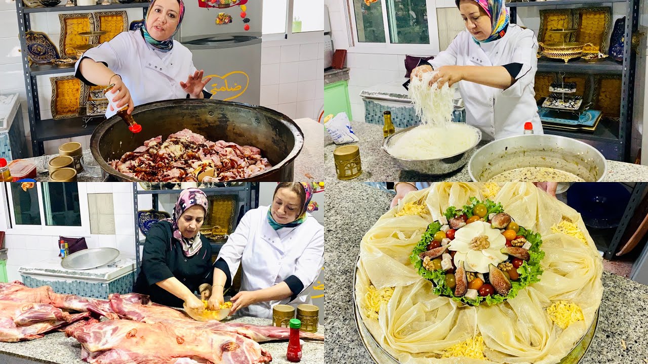 بسطيلة الدجاج مالحة هماوية و لكن اقتصادية ،مقبلات مالحة،وشرمولة اللحم مع التريتور فدوى مراتب229