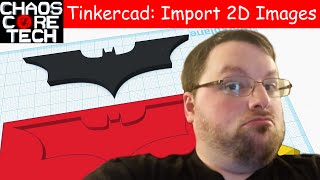 How to Turn 2D Images into 3D Objects  Tinkercad Tutorial