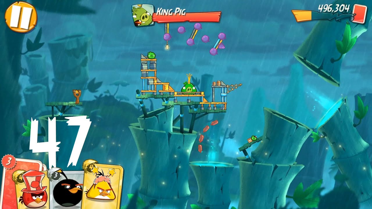 Angry Birds 2 Level 47 3star Youtube