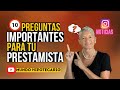 PRESTAMO HIPOTECARIO | Las 10 Preguntas (Más Importantes) Para Tu Prestamista