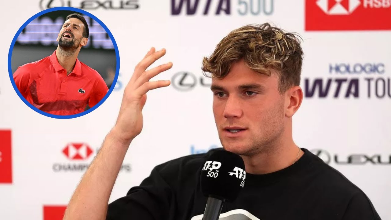 Джек Дрейпер предъявляет требования теннисным боссам после того, как Новак Джокович был вынужден ...