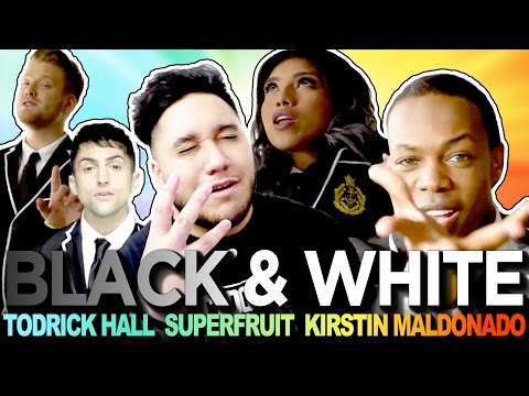 Todrick Hall Ft. Superfruit & Kirstin Maldonado - Black And White REACTION!!!