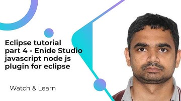 Eclipse tutorial part 4 - Enide Studio javascript node js plugin for eclipse