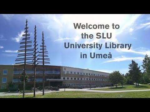Virtual Tour of the SLU University Library, in Umeå
