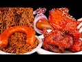 Kielbasa Sausage Black Bean Noodles And Spicy Chicken 치킨 킬바사 짜파게티 먹방 REALMOUTH S ASMR MUKBANG Kielbasa Sausage Black Bean Noodles And Spicy Chicken 치킨 킬바사 짜파게티 먹방 REALMOUTH S ASMR MUKBANG