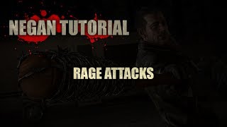 Tekken 7 - Negan Individual lessons - Rage attacks