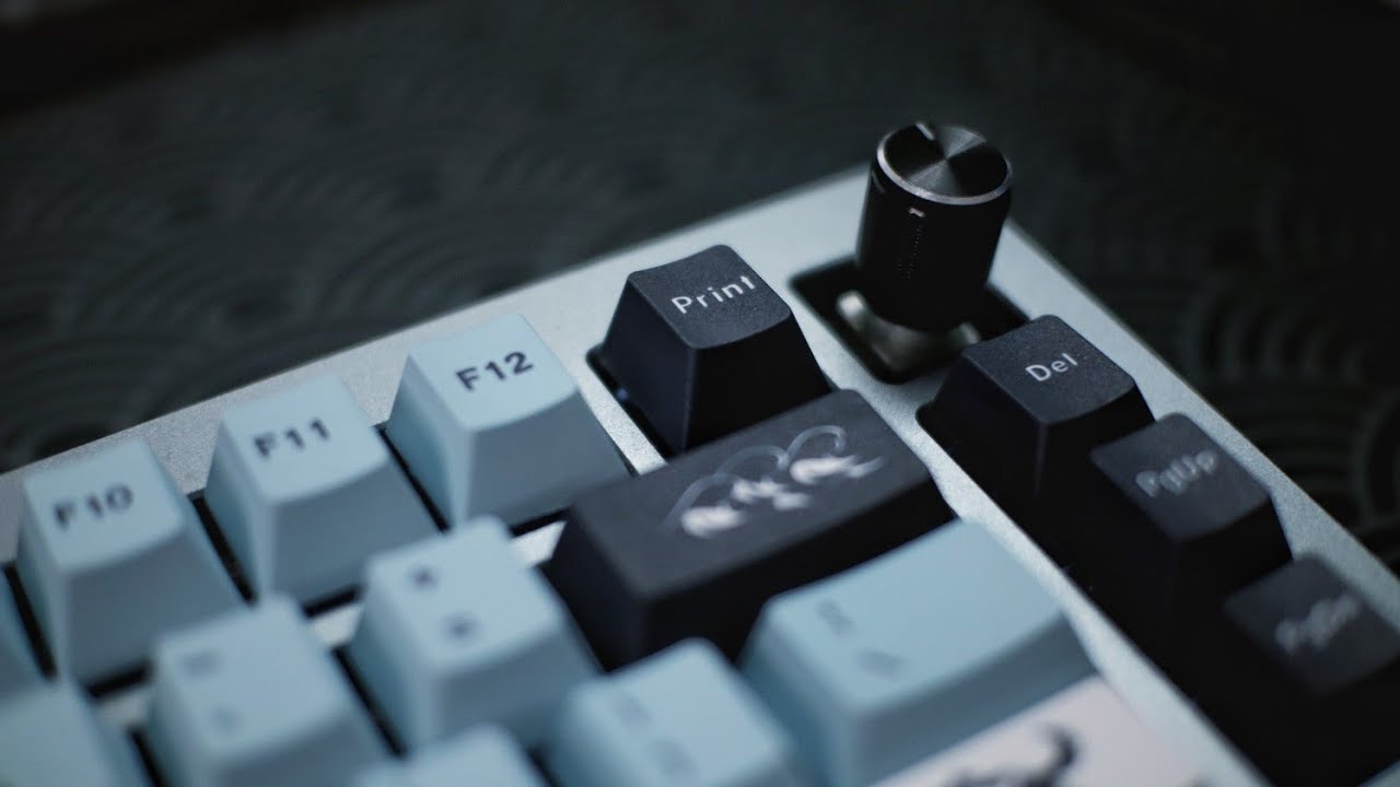 Keychron Q1 Akko Lavender Purple Soundtest || PC Plate