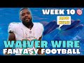 Best Waiver Wire Pickups for Week 10 | 2022 Fantasy Football