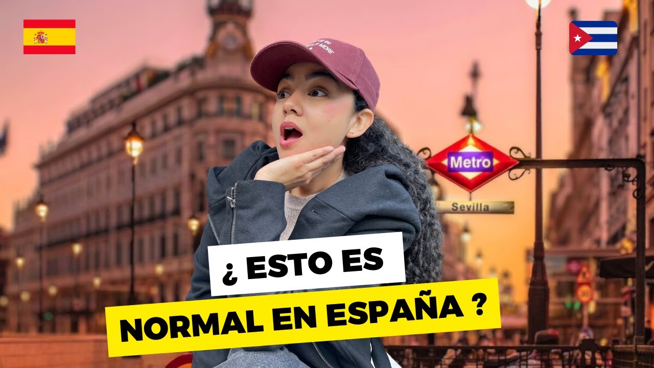 Lo que me IMPRESIONÓ de ESPAÑA SIENDO CUBANA 🤯