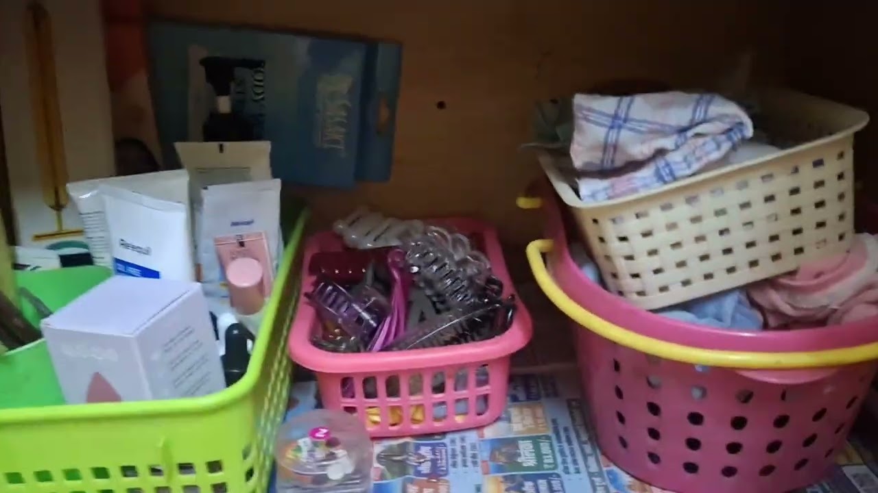 Small cupboard cleaning daily routine 