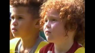 Five year olds learn the hard lesson of winning at losing