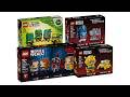 LEGO BrickHeadz Sets (40878,40879,40803,40804) Compilation/Collection Stop Motion Build