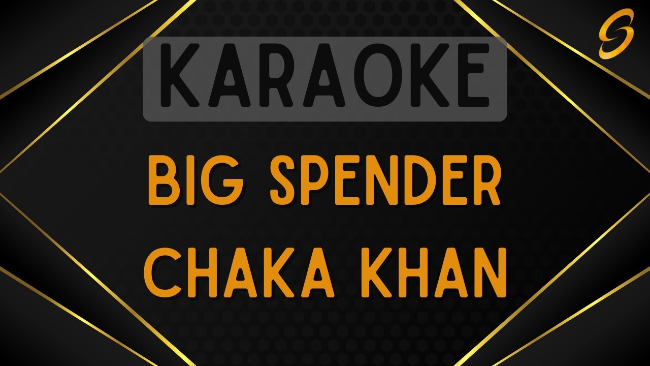 Chaka Khan - Big Spender [Karaoke]