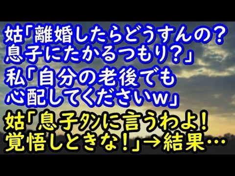 【スカッとする話】トメが突然「息子にたかるつもり？」と言ってきたので、私「そんな事より自分の老後心配してください。息子にたかるつもりですか？」→結果…【スカッと便り】