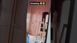 interior design wood laminate design home 🏡😀#funny #ytshorts #comedy #song #today