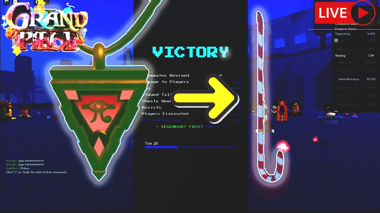 [Gpo] Trading to Candy Cane YouTube