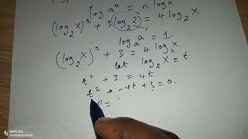 LOGARITHMS WITH QUADRATIC EQUATIONS
