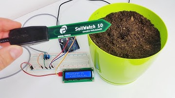 SoilWatch 10 - Arduino - Capacitive soil moisture sensor