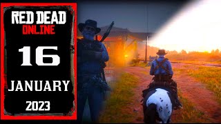 RDR2 Online Daily Challenges 1\/16 \& Madam Nazar location - RDR2 January 16, 2023