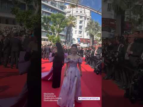       2024 المصورين الفرنسيين ينادون اسم هيفاء وهبي في مهرجان كان