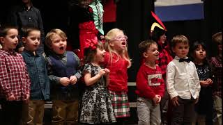 Queen of all saints school Christmas program 2018 PREK