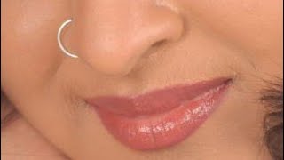 Actress Nakshatra Beautiful Smile Lips And,Face Unseen Closeup