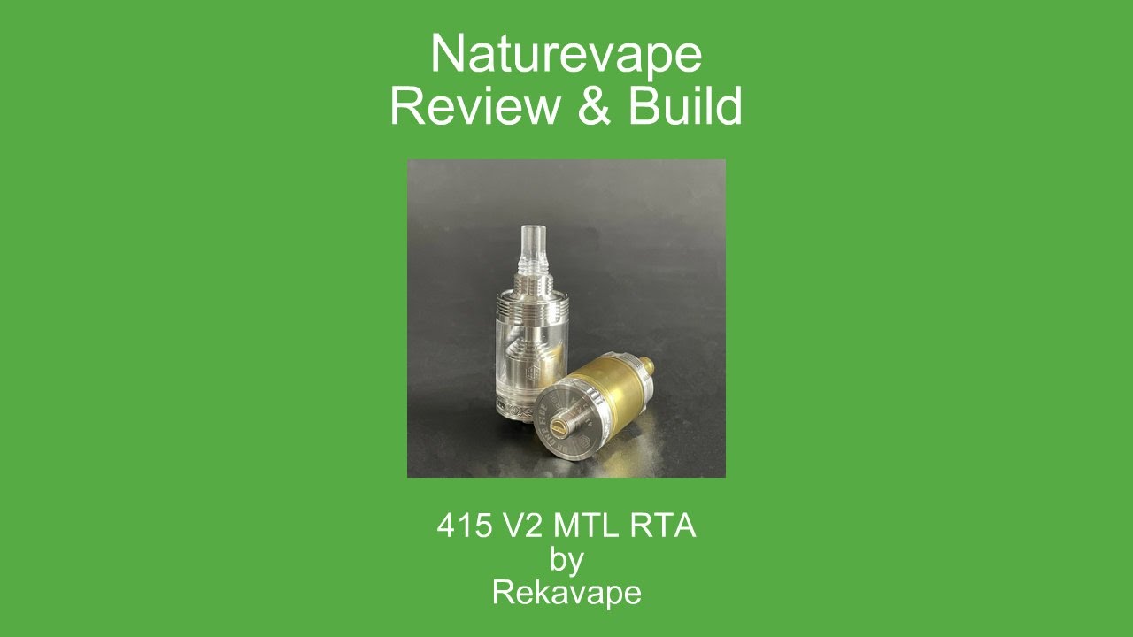 415 V2 Style MTL RTA by Rekavape - Naturevape Ltd