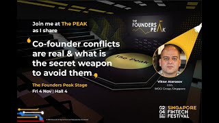 Co-Founder conflicts are real & what is the secret weapon to avoid them