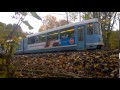 Oslo tramway line 13 passing by (SL79 tram)