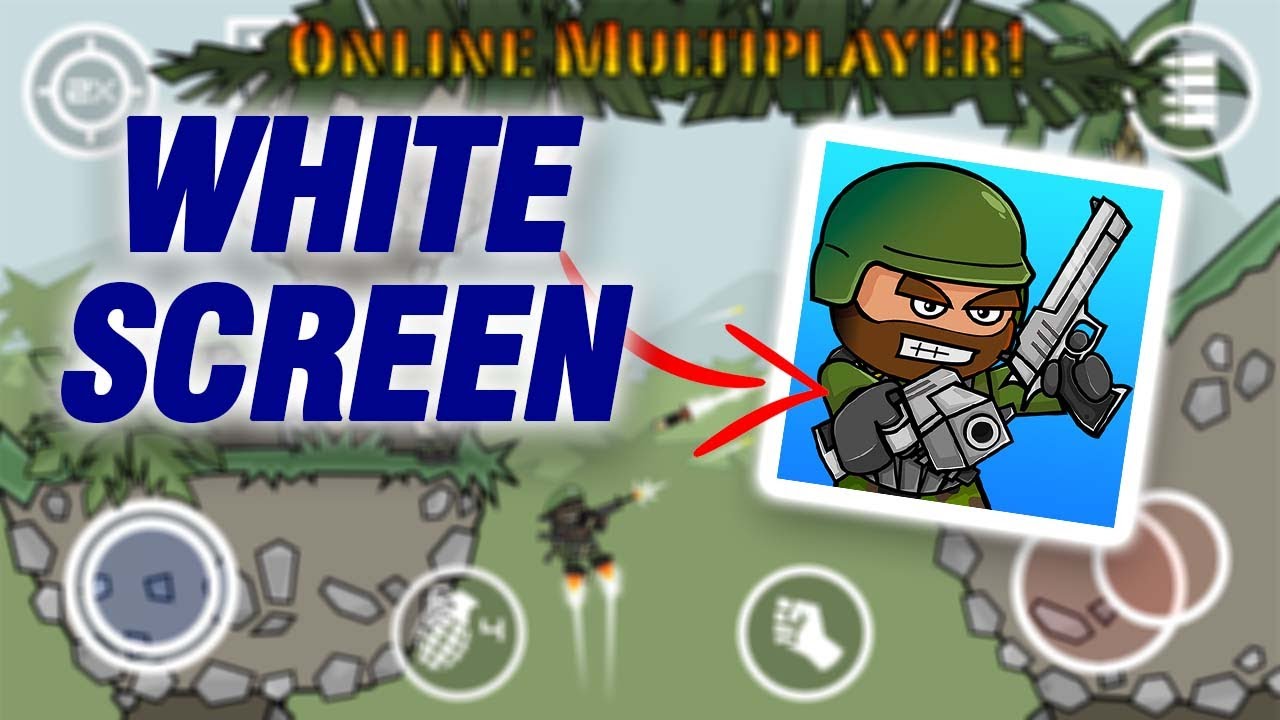 How To Fix Mini Militia App White Screen Problem | Easy Quick Solution