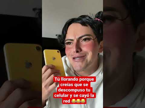 Tú llorando por tu celular Chino que pensaste se descompuso y se cayó la red de whats, insta y face