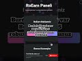ROEARN ROBUX KAZANMA #keşfet #ytdayibenionecikarnolur #roblox